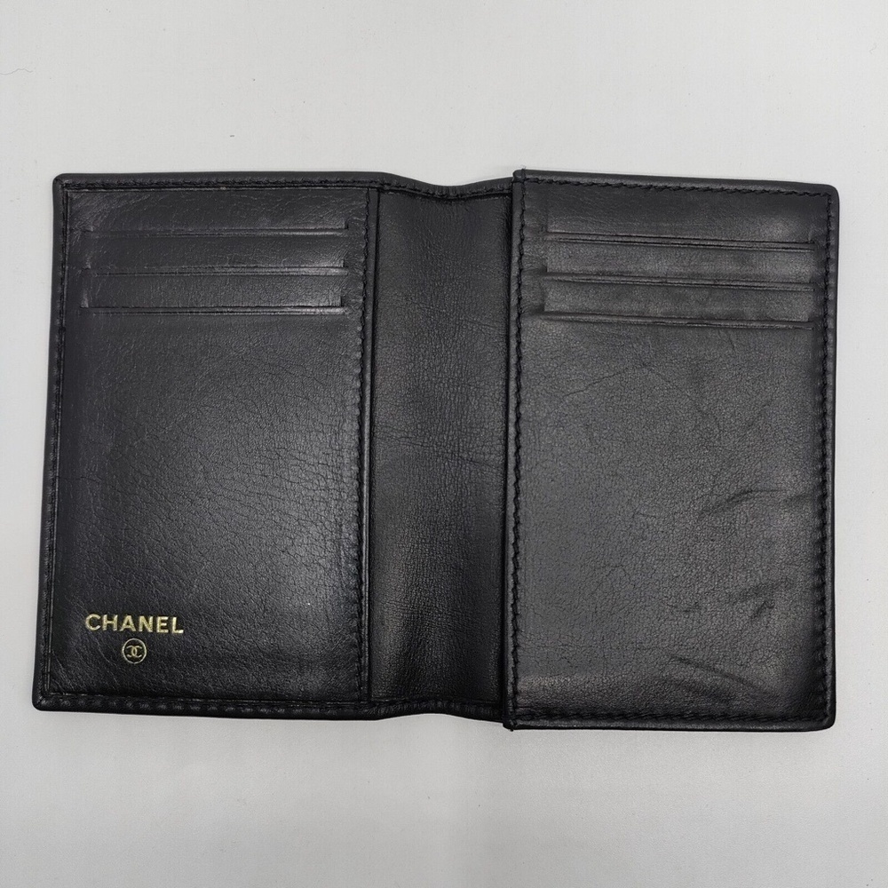 Chanel Card Case Black Leather - Picture 3 of 9